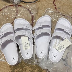 2 Pairs Shade & Shore Slippers  for $13